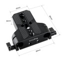 SMALLRIG 1674 BOTTOM MOUNT PLATE 15MM