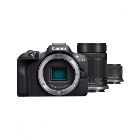CANON EOS R100 + RF-S 18-45 e 55-210