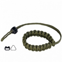 GLOXY ARMY GREEN WRIST STRAP PARACORD