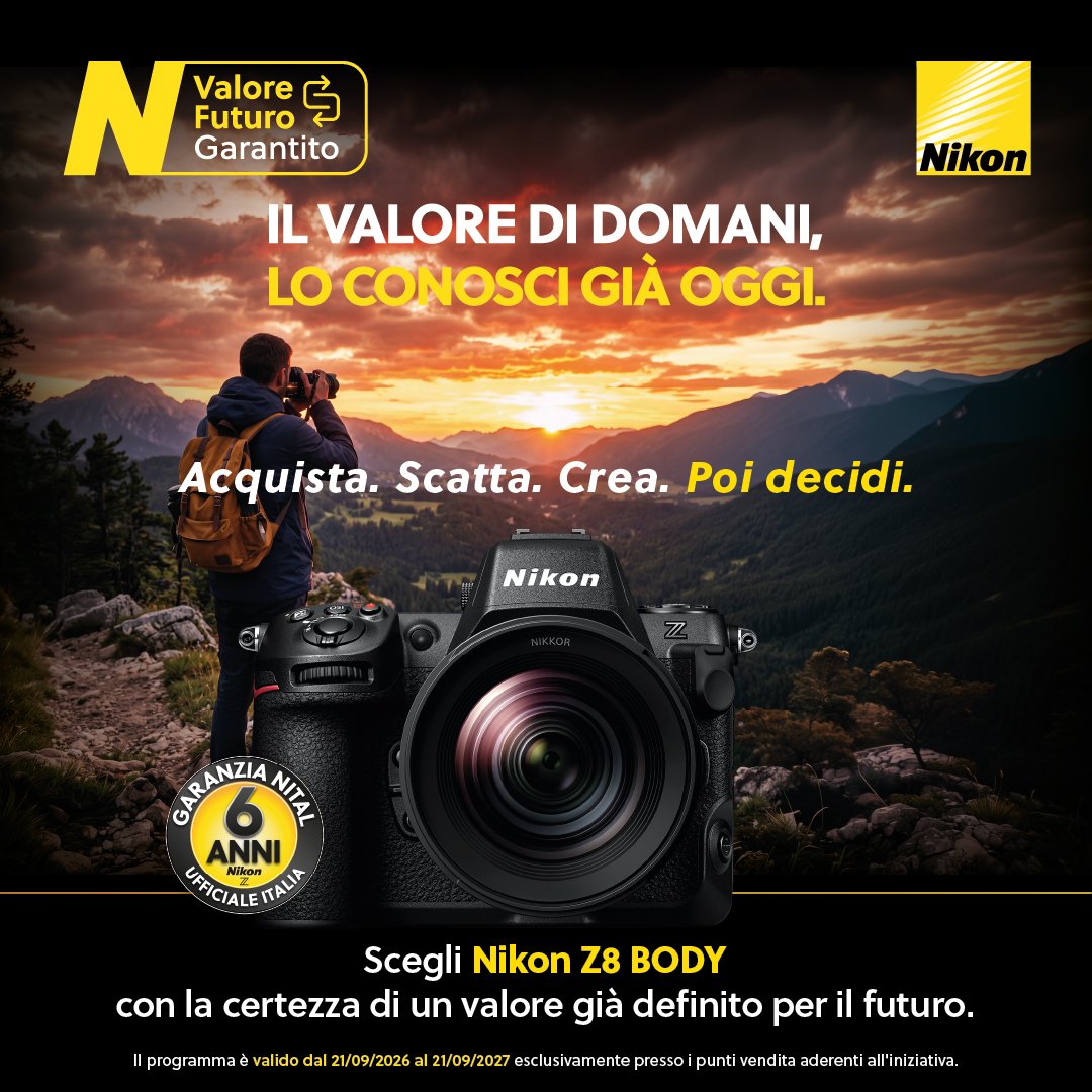 Valore Futuro Garantito Nikon Z8